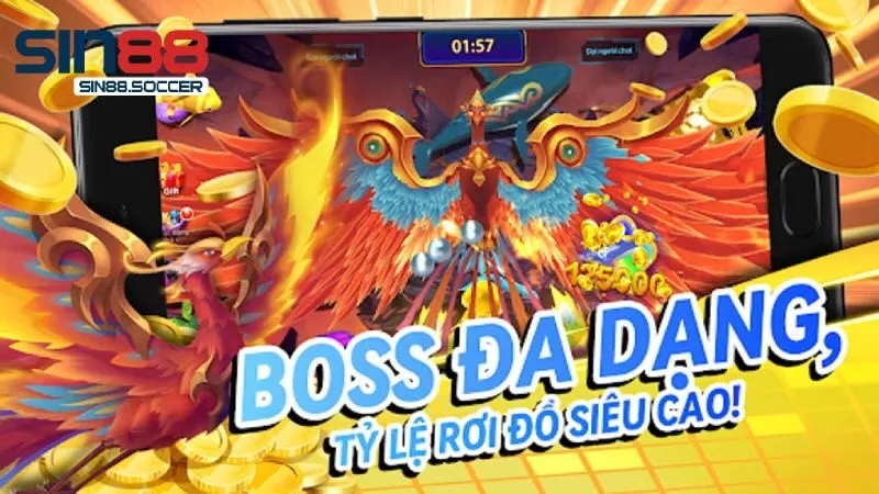 Đánh giá sảnh game bắn cá tại Sin88 khách quan nhất
